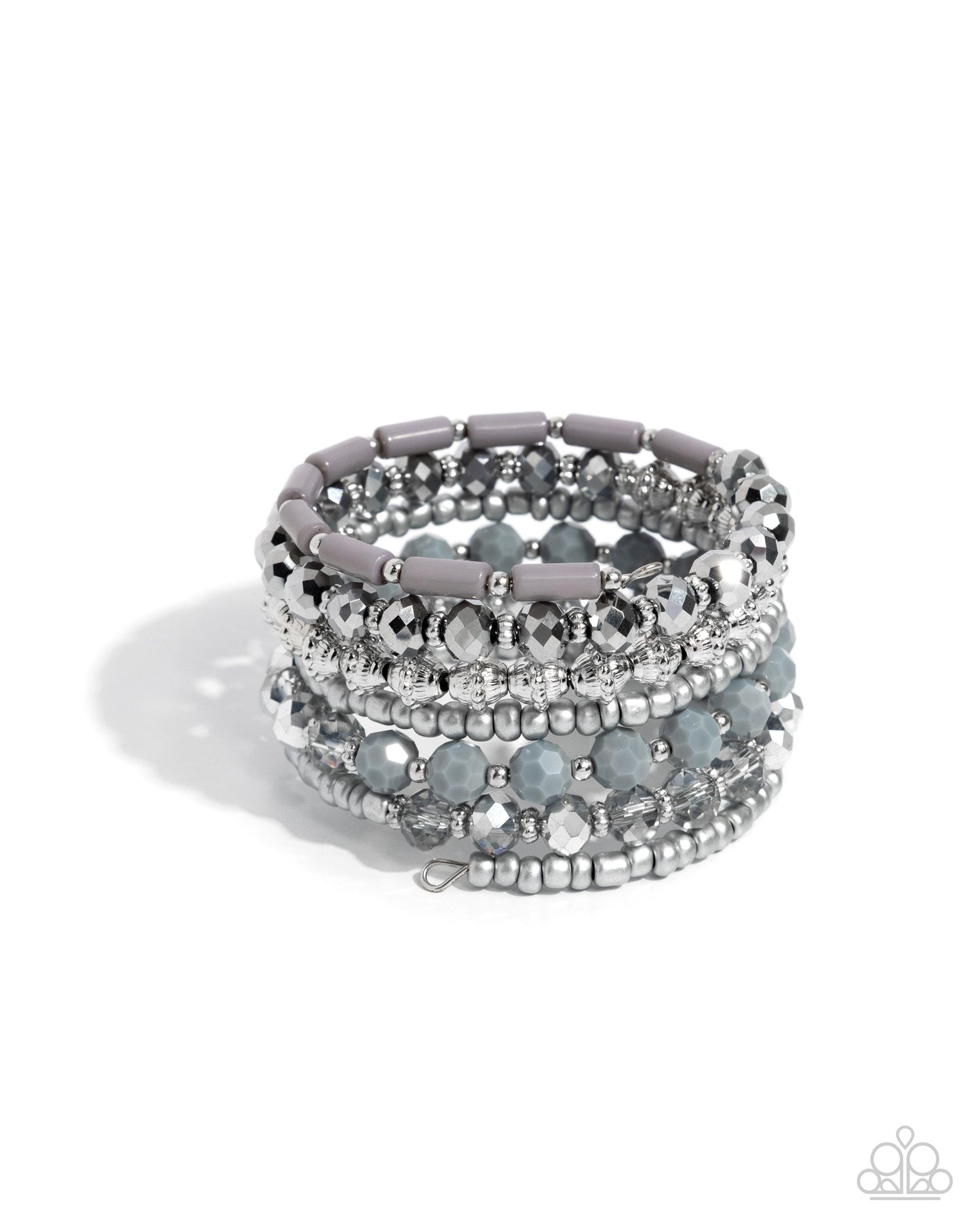 Stacked Surprise - Silver Infinity Bracelet