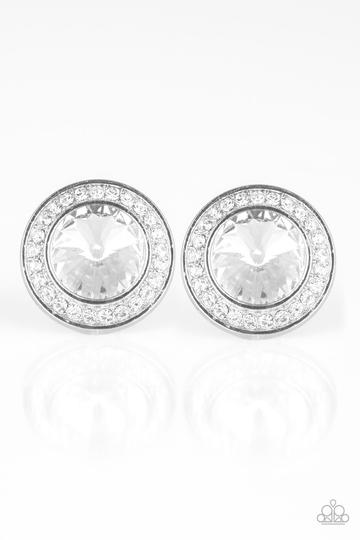 What Should I BLING - White Earring