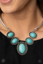 Load image into Gallery viewer, River Ride - BLOCKBUSTER Tuquoise Statement Necklace
