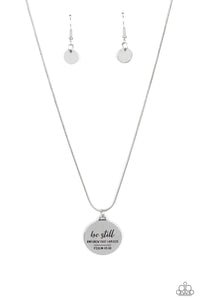 Be Still - Inspirational Pendant Necklace