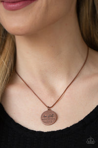 Be Still - Inspirational Pendant Necklace