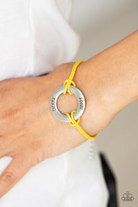 Choose Happy - Inspirational Leather Bracelet