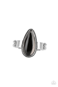 Mystical Marvel - Silver Teardrop Ring