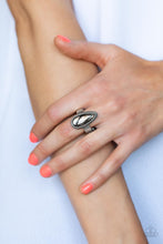 Load image into Gallery viewer, Mystical Marvel - Silver Teardrop Ring
