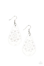 Load image into Gallery viewer, Subtropical Seasons - Embossed Leather Earrings
