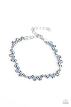 Load image into Gallery viewer, GLOWING Admiration &amp; Flatter Yourself - Blue sapphire rhinestone necklace &amp; bracelet set
