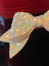 Load image into Gallery viewer, Confetti Princess - Glittery Bow Hair Clip
