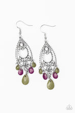 Load image into Gallery viewer, Fashion Flirt - Multi Colored Landolier Style Earrings
