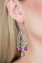 Load image into Gallery viewer, Fashion Flirt - Multi Colored Landolier Style Earrings
