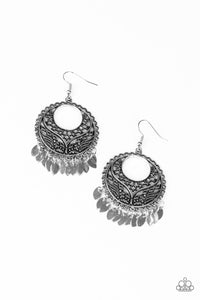 Far Off Horizons - Silver Filigree Earrings