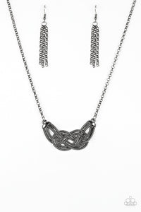 Gunmetal Necklace