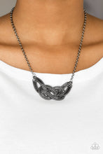 Load image into Gallery viewer, Antiqued Gunmetal Necklace
