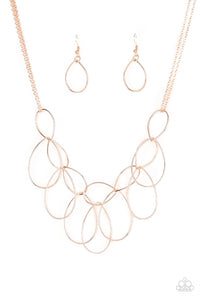 Top-TEAR Fashion - Rose Gold Necklace