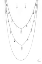 Load image into Gallery viewer, Bravo Bravado - Silver Layered Chain Necklace
