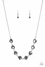 Load image into Gallery viewer, The Imperfectionist - Silver Necklace Featuring Smoky Gems
