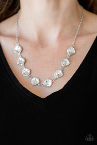 The Imperfectionist - White Gem Rhinestone Necklace