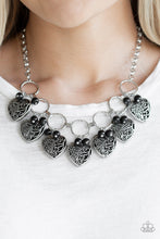 Load image into Gallery viewer, Very Valentine - Vintage Filigree Heart Necklace
