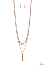 Load image into Gallery viewer, Keep Your Eye On The Pendulum Copper Necklace
