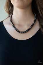 Load image into Gallery viewer, Posh Boss - Black Hematite &amp; Gunmetal Bead Necklace
