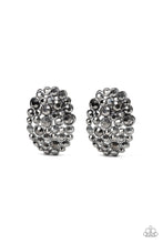 Load image into Gallery viewer, Daring Dazzle Black Clip-On Earring
