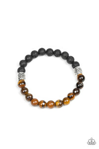 Take It Easy Brown Bracelet