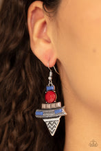 Load image into Gallery viewer, Tribal Terrain - Multi Color Earrings
