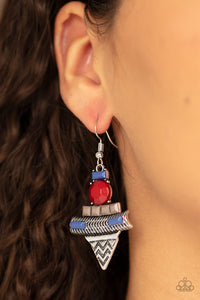 Tribal Terrain - Multi Color Earrings