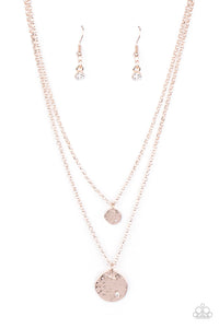 Modern Minimalist - Rose Gold Layered Necklace