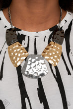 Load image into Gallery viewer, Haute Plates - Mixed Metal Necklace
