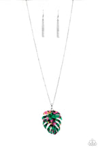 Load image into Gallery viewer, Prismatic Palms Green Necklace
