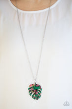 Load image into Gallery viewer, Prismatic Palms Green Necklace
