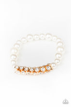 Load image into Gallery viewer, Traffic-Stopping Sparkle Gold/Pearl Bracelet
