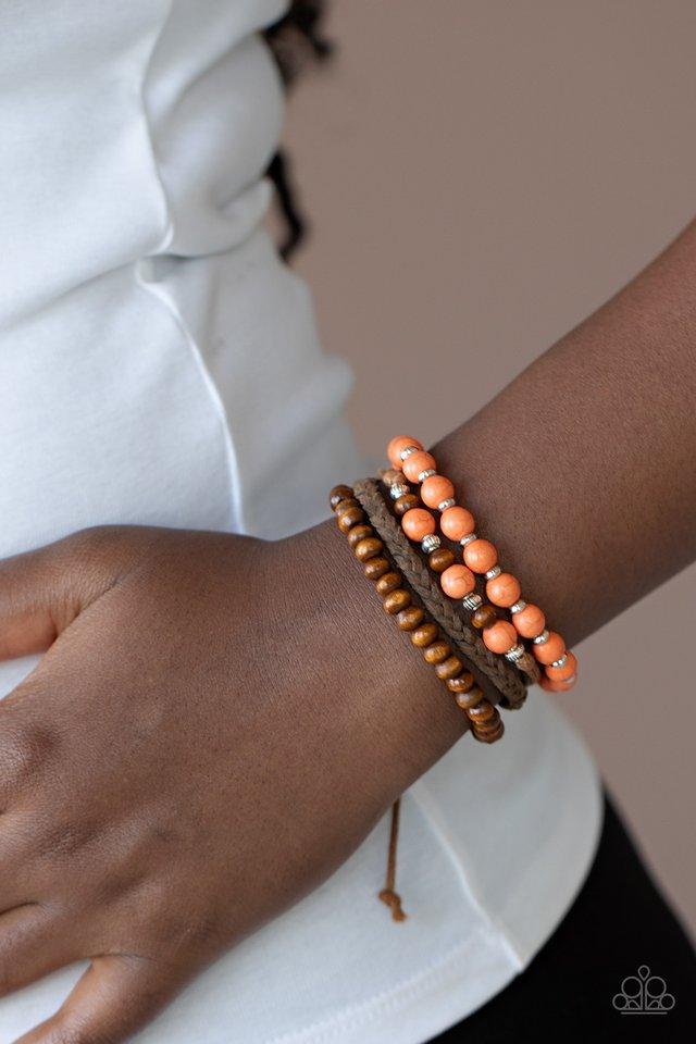 Renewable Energy - Orange Bracelet