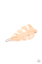 Load image into Gallery viewer, LEAF Your Mark Pink Hair Barrette
