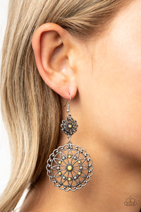 Beaded Brilliance - Yellow Earrings