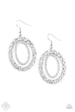 Load image into Gallery viewer, Deluxe Luxury - White Rhinestone Earrings
