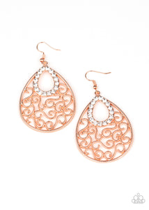 Seize The Stage - Copper Earrings