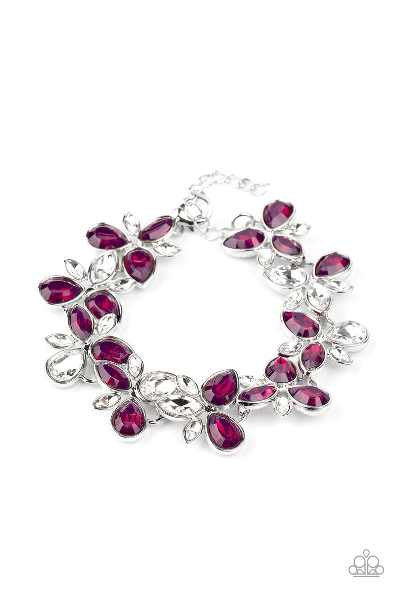 Ice Garden Purple Bracelet