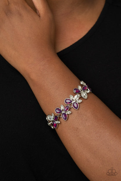 Ice Garden Purple Bracelet
