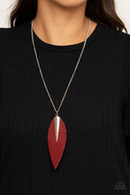 Load image into Gallery viewer, Quill Quest Red Necklace
