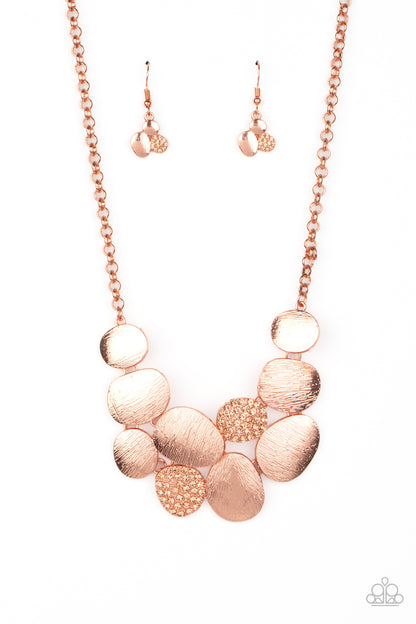 A Hard LUXE Story & Tough Luxe Blush Copper Necklace & Bracelet Set