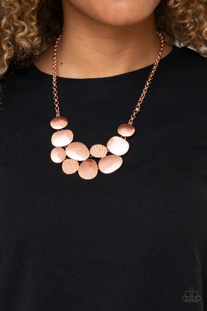 A Hard LUXE Story & Tough Luxe Blush Copper Necklace & Bracelet Set