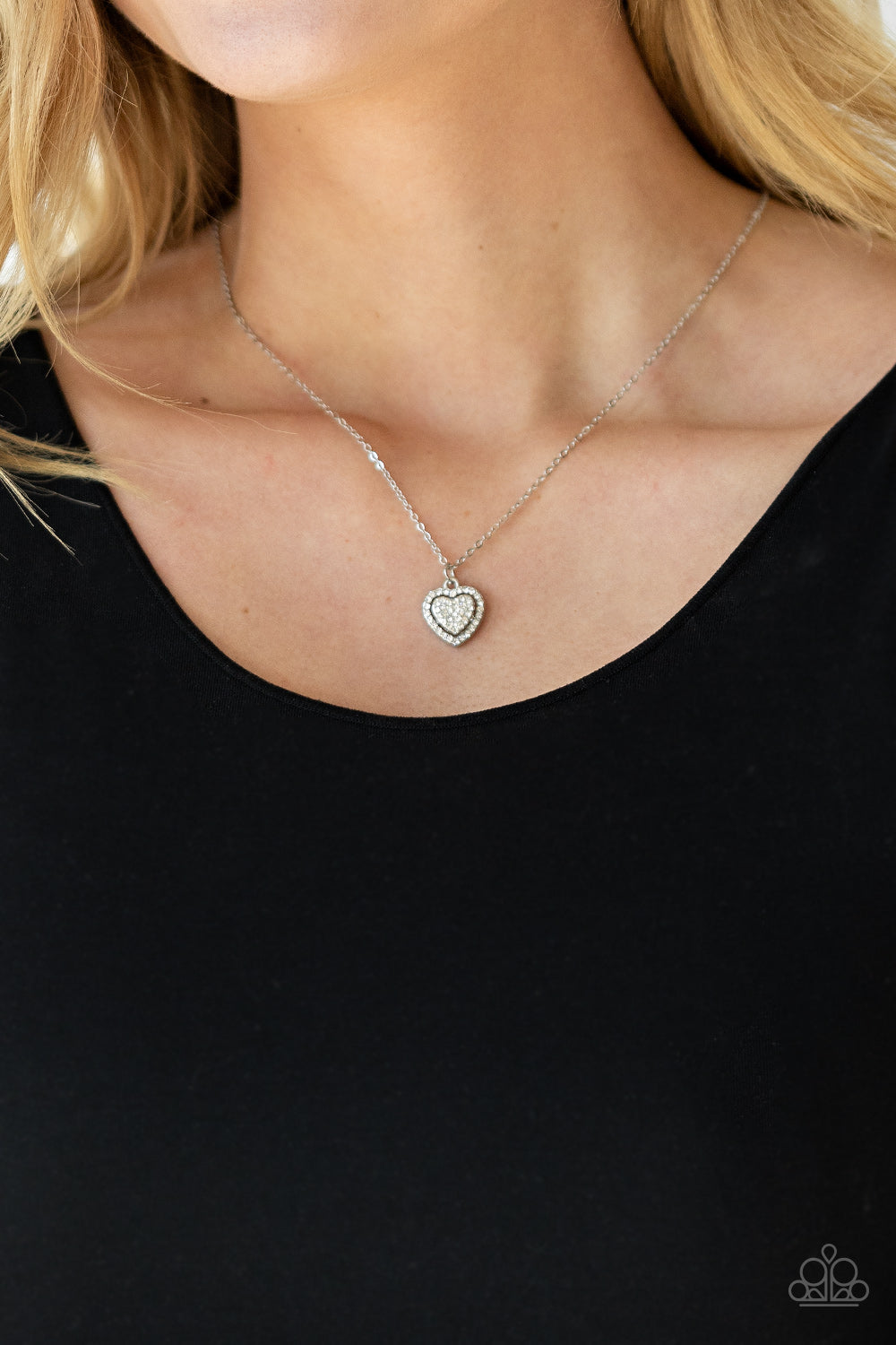 My Heart Goes Out To You - Dainty Heart Pendant Necklace