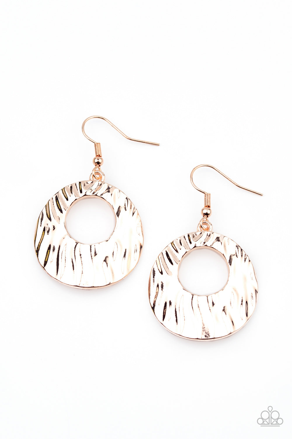 Warped Perception Rose Gold Earring