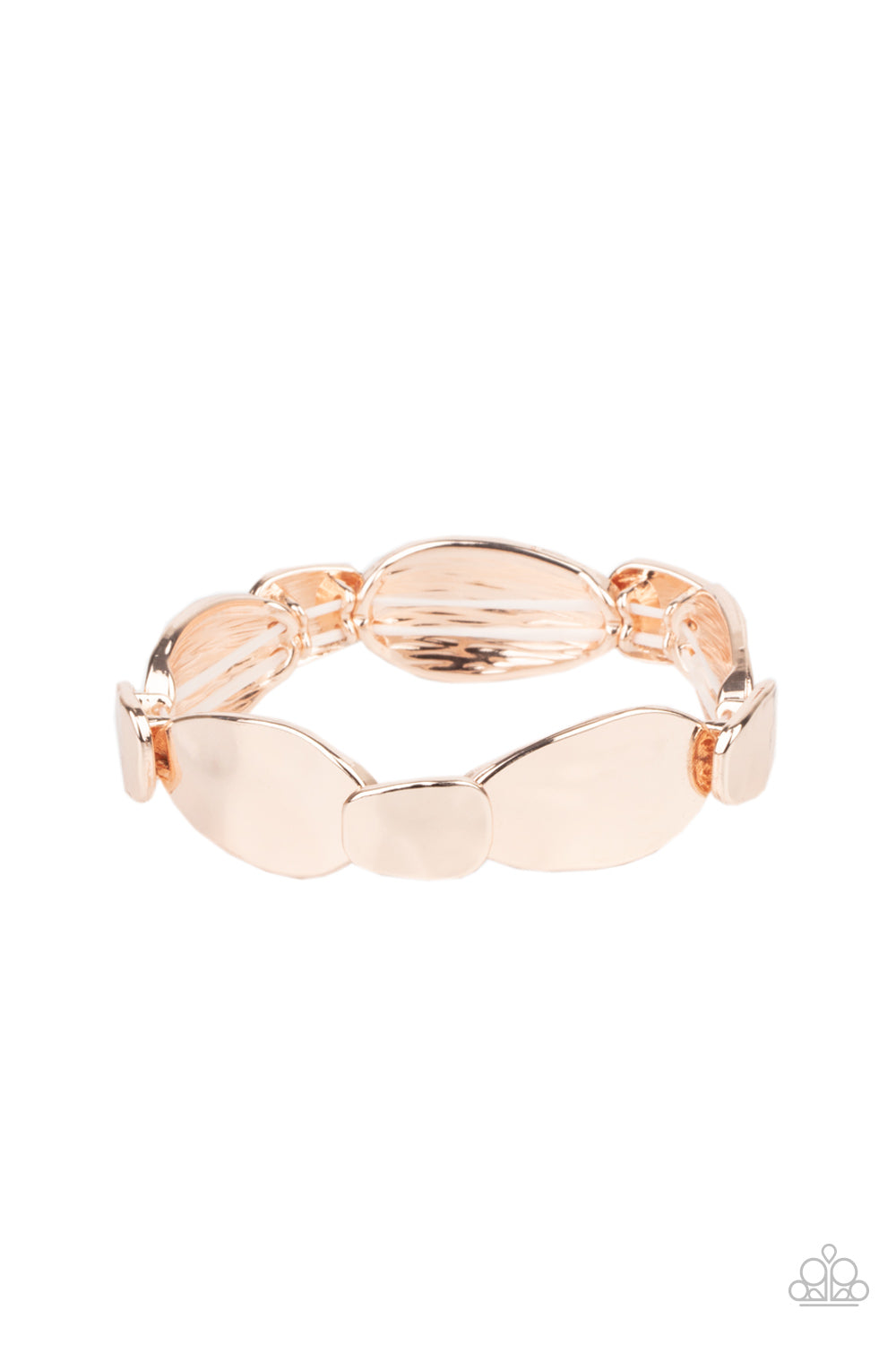 Absolutely Applique - Rose Gold Stretch Bracelet