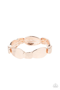 Absolutely Applique - Rose Gold Stretch Bracelet