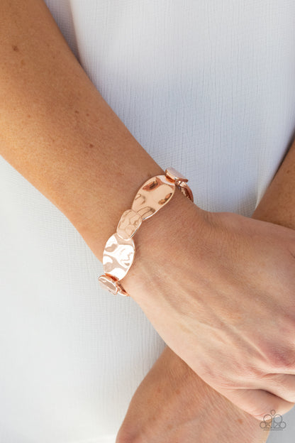 Absolutely Applique - Rose Gold Stretch Bracelet