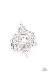 White Rhinestone Ring