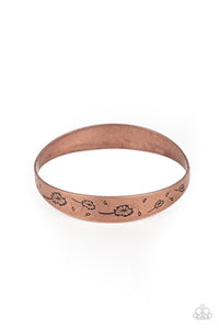 Dandelion Dreamland - Copper Bangle