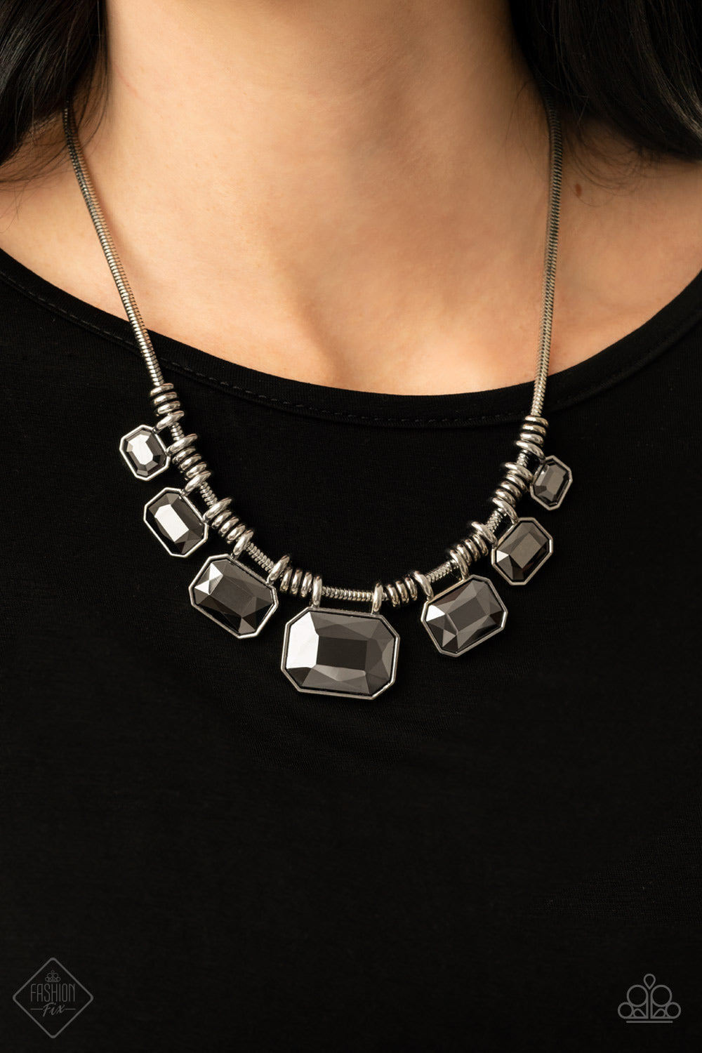 Urban Extravagance - Hematite Necklace